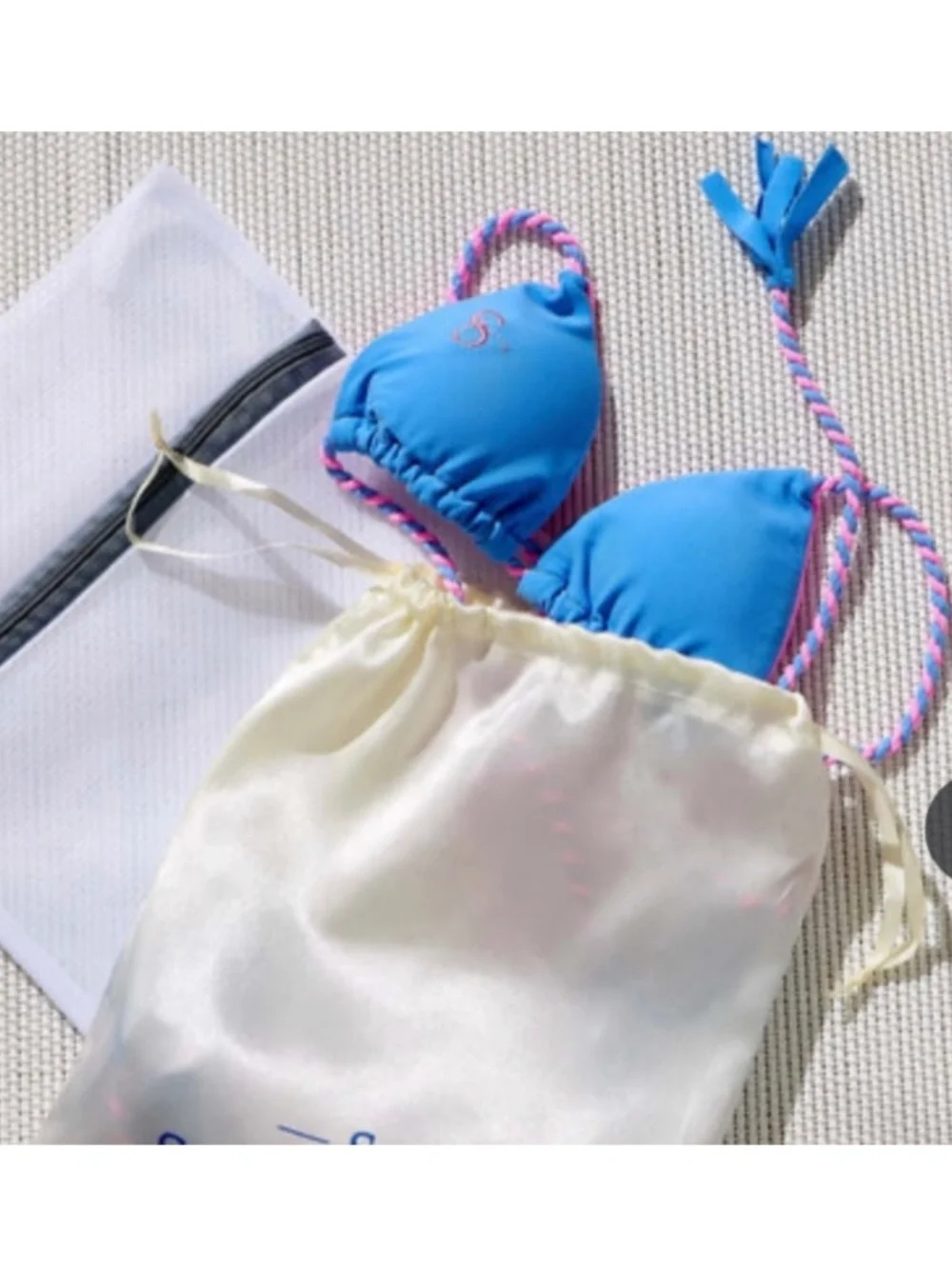 NEW SBOVIA Blue Blush Fusion Bikini Set | Size Small